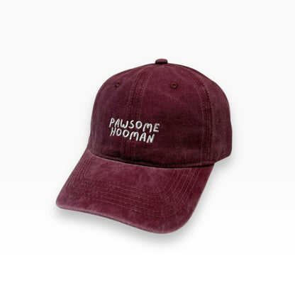 Pawsome Hooman Washed Cap
